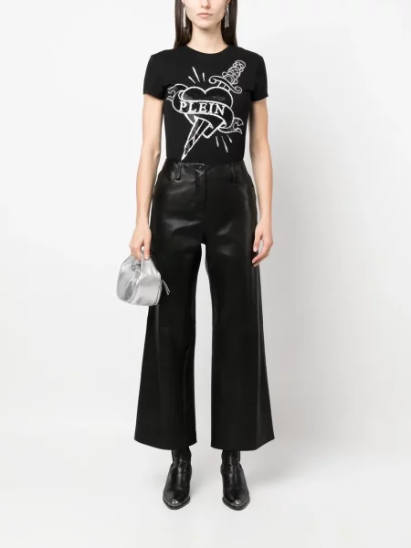 Marškinėliai Philipp Plein juoda