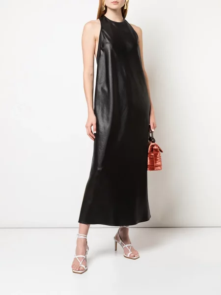 Rochie Tibi drapată negru