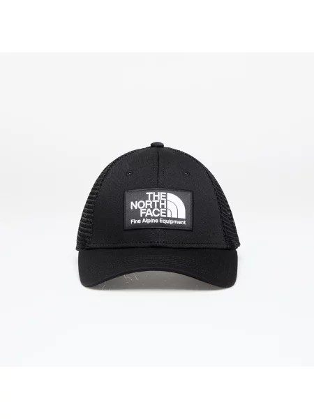Шапка The North Face с апликация черно