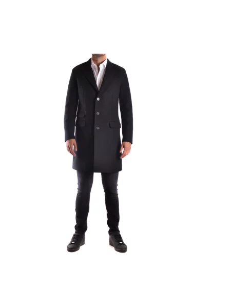 Płaszcz Neil Barrett wełniany czarny