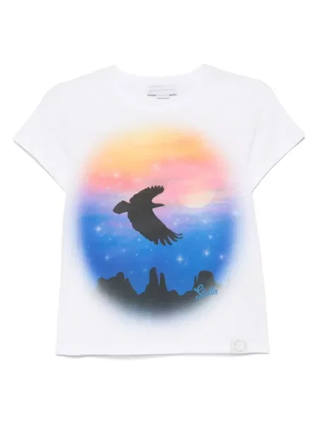 Tricou Stella Mccartney cu imagine alb