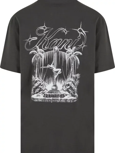 Karl Kani Tricou Icy Dancer negru alb