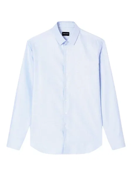 Dugo košulja Giorgio Armani plava