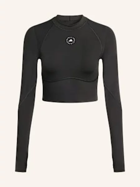 Adidas By Stella Mccartney Tričko S Dlouhým Rukávem Adidas By Stella Mccartney Training černá