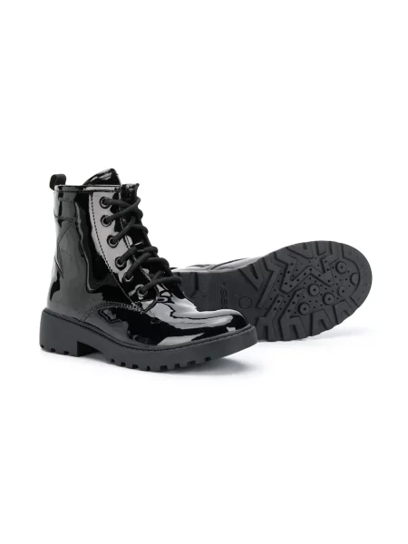 Buty do kostki dziecięce Geox czarne