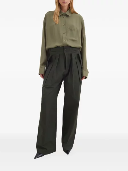 Pantaloni cargo The Frankie Shop verde