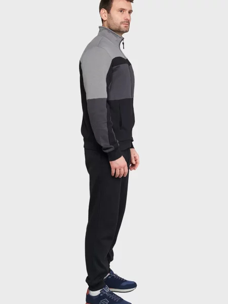 Костюмний спортивний костюм Lotto чорний