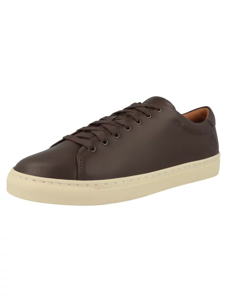 TIMBERLAND Nízke tenisky Dover Park tmavohnedá