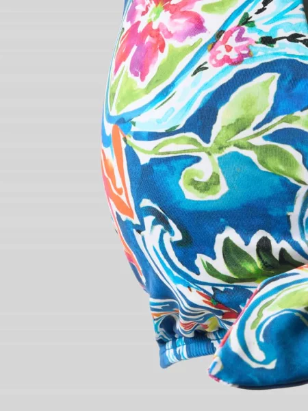 Góra od bikini z wiązanym detalem Lauren Ralph Lauren