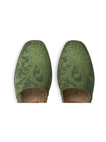 Espadryle Etro zielone