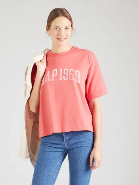 GAP Tricou roșu pepene alb