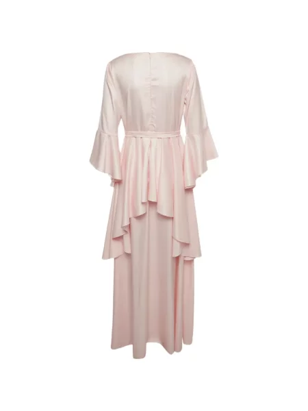 Rochie maxi Eleganza La Mode roz