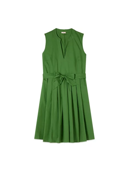 Sukienka w literę a Oltre dzwony zielona