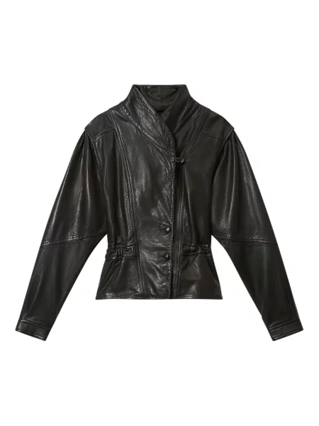 Geanta de piele Isabel Marant negru