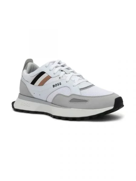 BOSS BLACK Sneakers tornacipő Jonah_Runn fehér