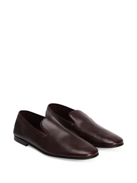 Pantofi loafer Dolce & Gabbana din piele roșu