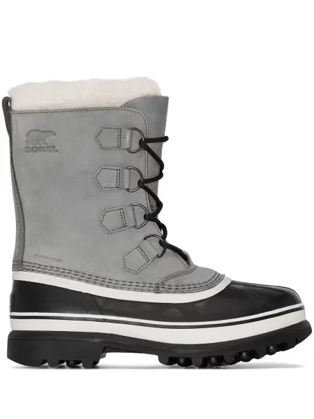 Кожени боти Sorel сиво
