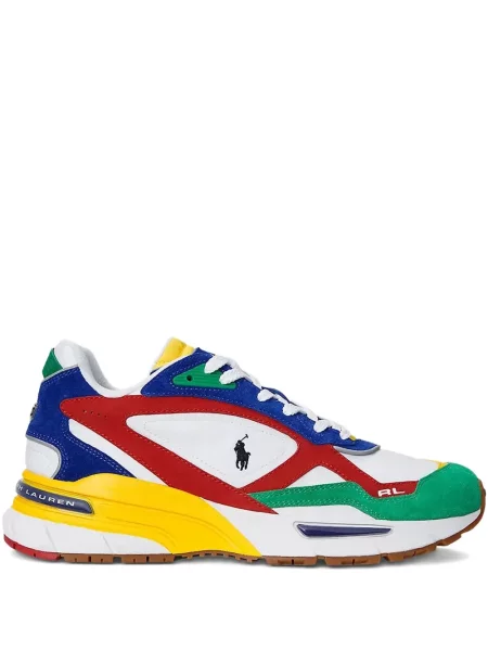 Portofel Polo Ralph Lauren cu autograf din piele cu gât halter roz