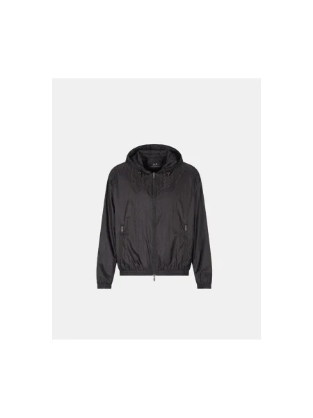Armani Exchange Kabát | regular fit fekete