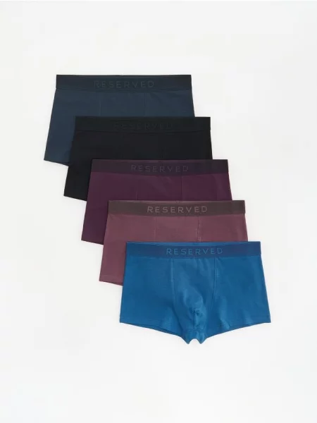 Reserved Set de 5 perechi de boxeri classic mahon