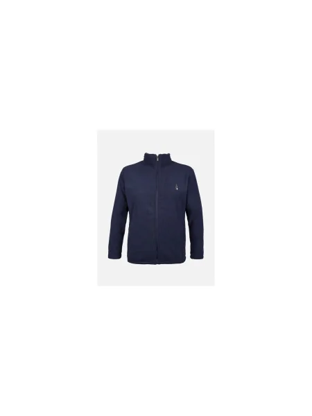Pánska fleecová mikina Aulp Visol Fleece navy tmavo modrá