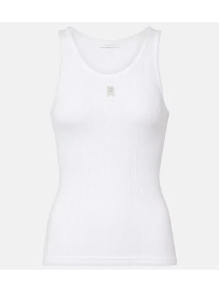 Tricou Rabanne transparente alb