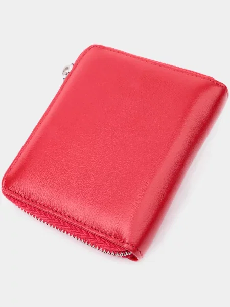 ST Leather Accessories Гаманець Шкіра червоний
