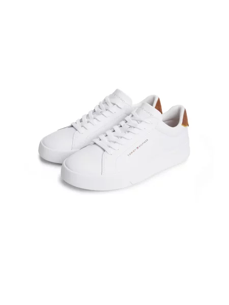 Teniși Tommy Hilfiger din piele maro