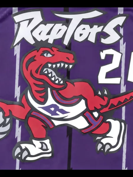 Cămașă Mitchell & Ness cu decolteu rotund violet