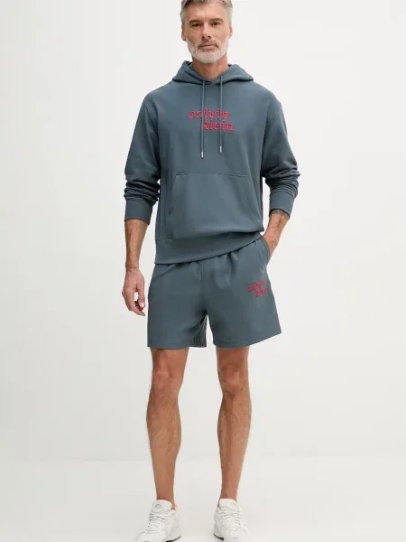 Calvin Klein Jeans trenirka kratke hlače z bombažem