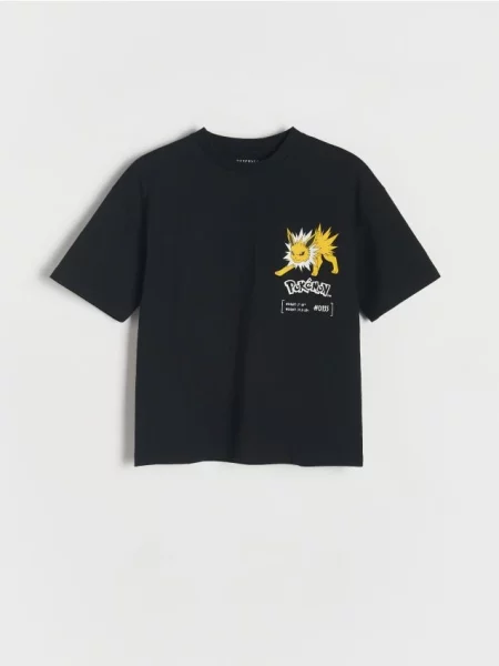 Reserved Футболка Pokémon чорний