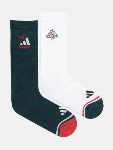 Чорапи adidas 2 чифта бяло