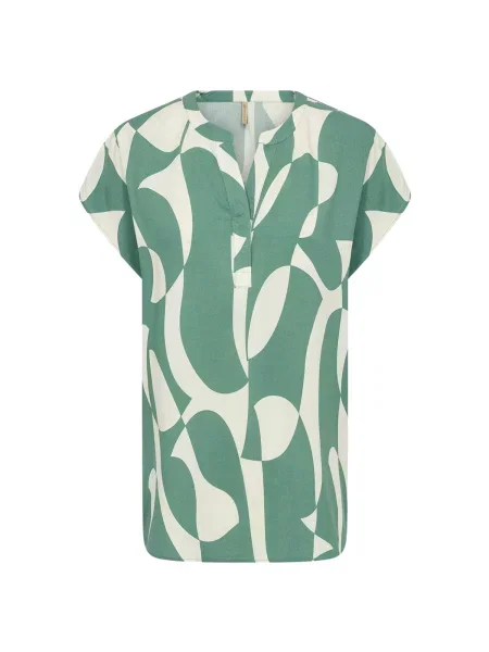 Soyaconcept Tricou SC-CHANISE amestecat verde
