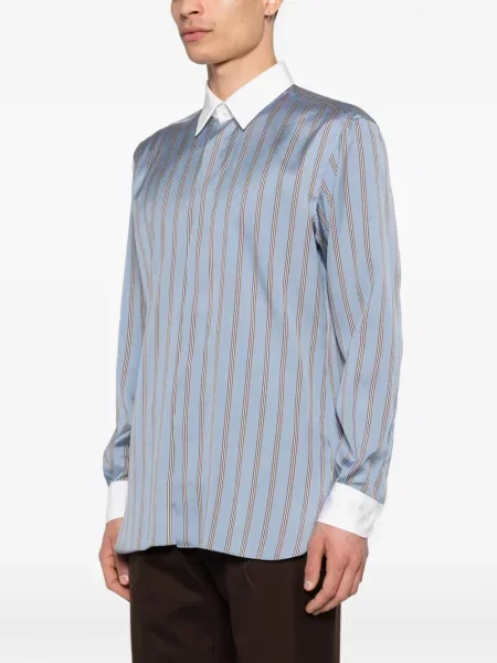 Prugasta košulja Tom Ford plava