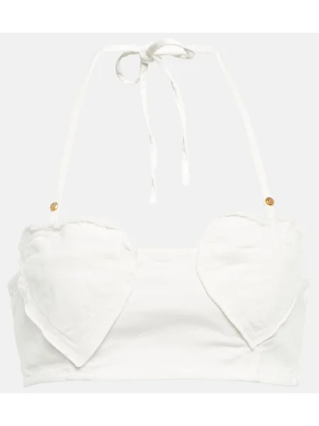 Cropp top Blumarine alb