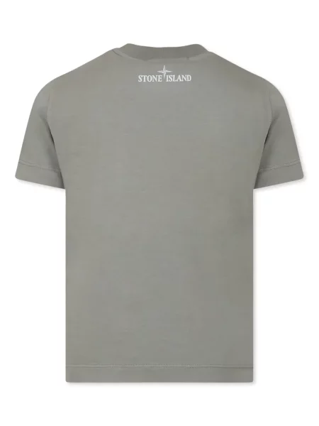 Dětské tričko Stone Island zelené