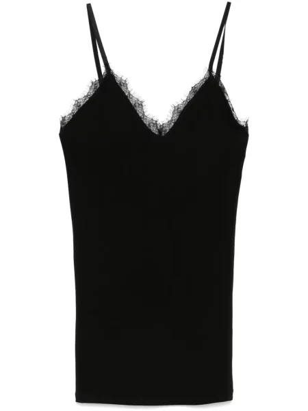 Rochie mini Alchemy cu model floral din dantelă de costum negru