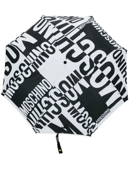 Umbrelă Moschino cu imagine negru