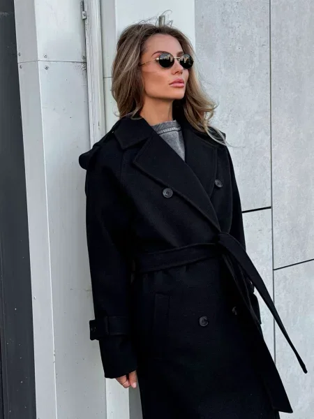 Пальто Milirud черное