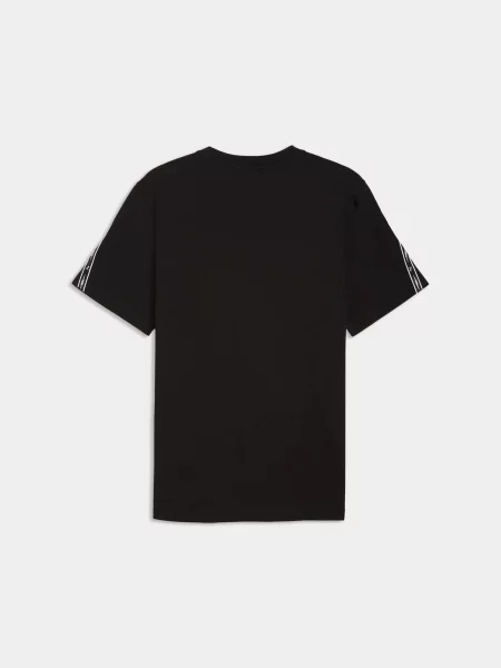 Футболка PUMA Ess Tape Tee комбінований верх чорний