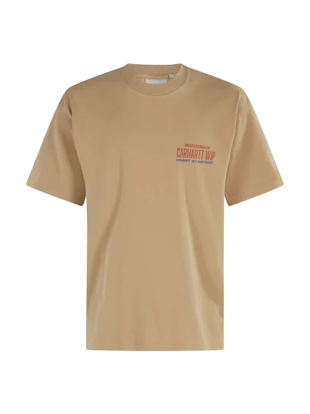 Koszulka Carhartt Wip brązowa