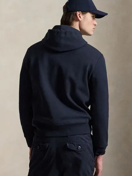 Polo Ralph Lauren pulover s kapuco modra