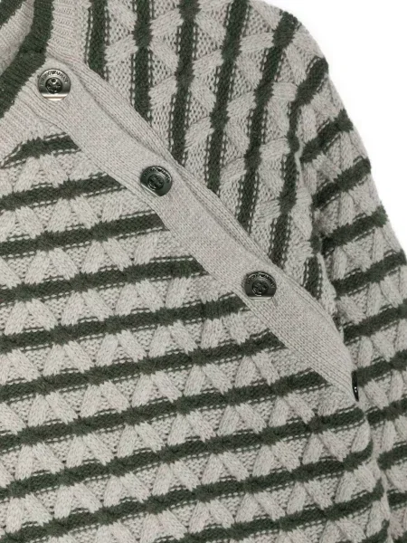 Sweter dziecięcy Emporio Armani szary