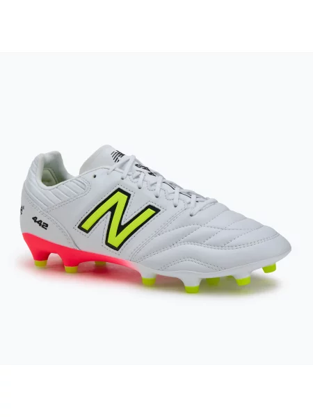 Încălțăminte de fotbal pentru bărbați New Balance Pro V2 FG white alb
