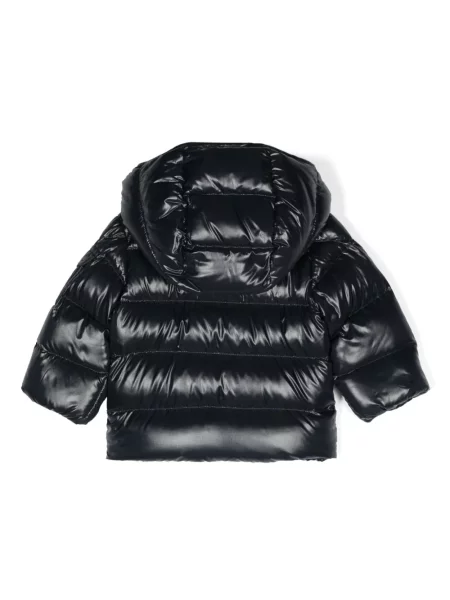 Kurtka dziecięca Moncler Enfant niebieska