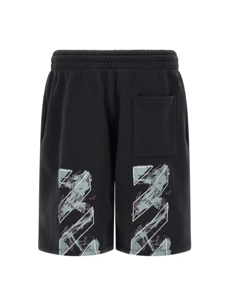Bermudy Off-white białe
