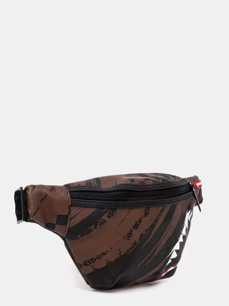 Geantă Sprayground grunge maro
