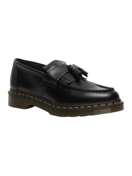 Dr. Martens Adrian Smooth Leather Tassel Loafers Kobiety Obuwie Dr. Martens Size: 7 czarny
