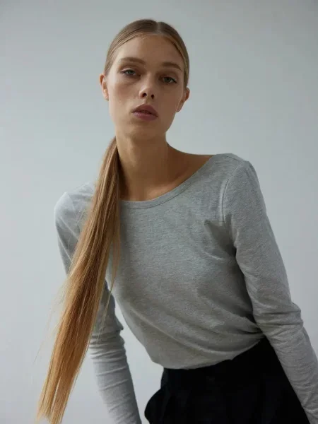 Tricou cu mânecă lungă Muuv. gri