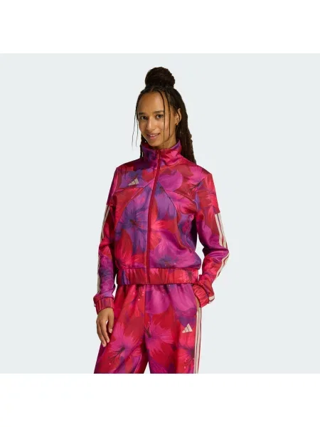 BLUZA DRESOWA ADIDAS x FARM RIO HOUSE OF TIRO biała